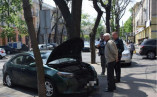 В Одессе на Троицкой горел автомобиль
