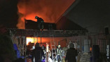 Под Одессой спасатели более четырех часов боролись с масштабным пожаром