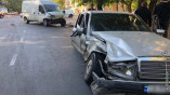 В аварии в центре Одессы пострадал пассажир иномарки
