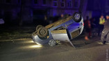 Пьяный водитель Daewoo повредит припаркованные автомобили