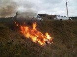 В Одесской области  сожгли марихуану, опий и коноплю (фото, видео)