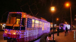 Рождественский парад трамваев пройдет в Одессе