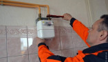 установка газового счетчика