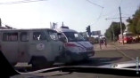 В Одессе «неотложка» и служебный автомобиль «Инфоксводоканала»