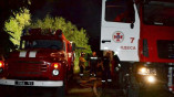 На пожаре в Одессе тяжело пострадал человек