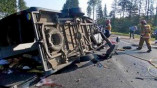 В Белоруси в автокатастрофе погибли 8 человек, 11 - пострадали
