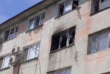 Пожар в квартире жилого дома на Котовского