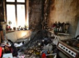 В центре Одессы горел жилой дом (фото)