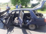 На въезде в Одессу столкнулись автомобили (фото)