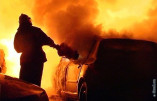 В Одессе горели автомобили