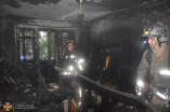 В Одессе горела квартира в пятиэтажном доме