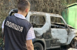 В Одессе сгорел внедорожник Suzuki
