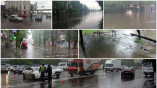 В Одессе из-за дождя перекрыли несколько магистральных улиц