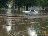 Непогода в Одессе остановила почти весь электротранспорт