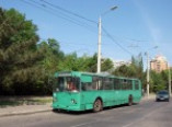 Автохам остановил движение троллейбусов в Аркадии