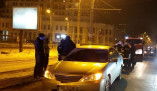 Тройное ДТП с возгоранием автомобиля произошло в Одессе