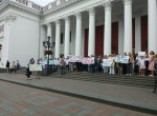 Сессию Одесского горсовета "сопровождают" несколько митингов (фото)