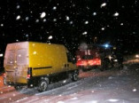 Снежные ловушки на дорогах области (фото)