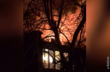 Пожар в жилом доме на Нежинской