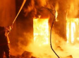 В Приморском районе на пожаре погибла женщина