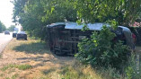 В Одесской области микроавтобус влетел в придорожное дерево
