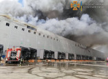 Масштабный пожар под Одессой