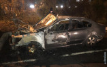 В Одессе сожгли автомобиль начальника таможни