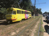 ДТП на Фонтане заблокировало движение трамваев