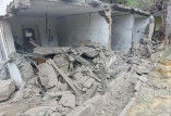Жилой дом поврежден в результате обстрела Одесской области