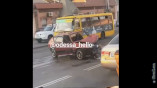 Авария на Николаевской дороге: пробка в обе стороны