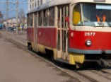 "Автохам" остановил движение двух одесских трамваев