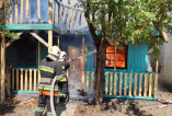 Пожежа в Затоці: горіла база відпочинку