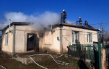 В селе под Одессой горел частный дом