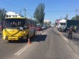В утренней аварии в Лузановке пострадали три человека