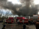 В Одессе горит рынок "Северный" (фото, видео)