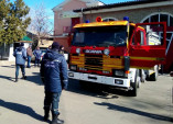 В Суворовском районе ликвидирован пожар на полях орошения