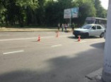 На Молдаванке столкнулись автомобиль и мопед