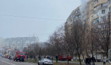 Пожар в жилом доме на поселке Котовского