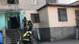 На поселке Котовского тушили пожар в 14-этажном доме