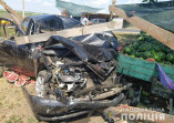 ДТП на трассе Молодежное – Санжейка: автомобиль врезался в придорожную лавку с бахчевыми