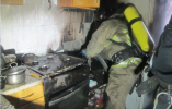 На Картамышевской тушили пожар в 10-этажном доме