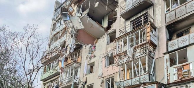 пострадавший жилой дом
