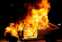 В Одесской области водитель обгорел, пытаясь погасить горящий автомобиль