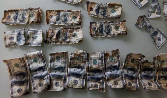 ветхие банкноты