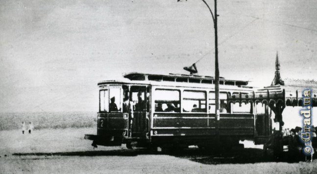 Люстдорф электрический трамвай