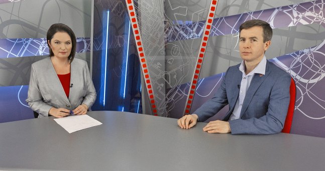 В студии ТРК ГРАД – Олег Брындак