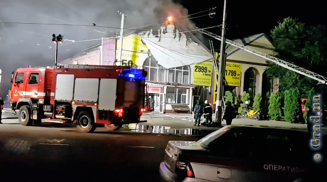 Пожар в одесском отеле «Токио Стар»