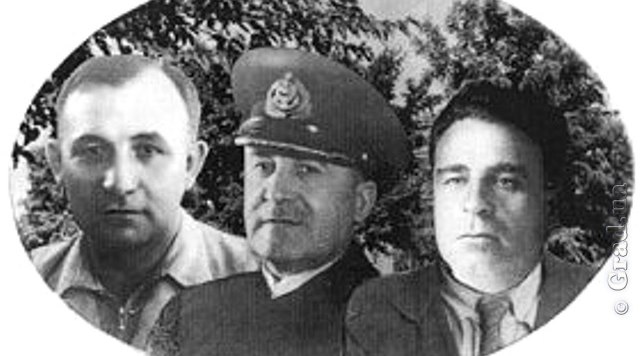 Капитан Мезенцев с братьями