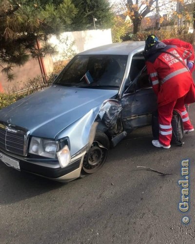 ДТП в Одессе с участием скорой