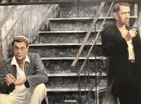 В Одесском дворе на Колонтаевской появилась художественная роспись по теме известного сериала «Ликвидация» Фото: «Редакція»